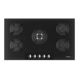 Plaque de Cuisson Encastrable FOCUS F4017BS 5 Feux 70cm