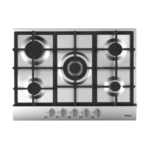 Plaque de Cuisson Encastrable FOCUS F4078XS 5 Feux 70cm