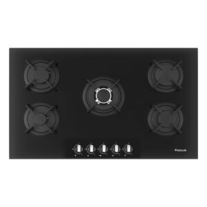 Plaque de Cuisson Encastrable FOCUS F4179B 5 Feux 90cm