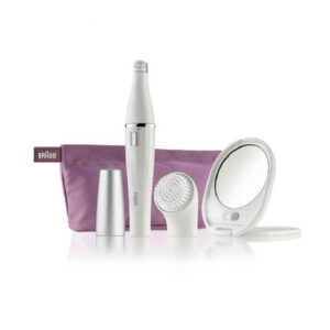 Épilateur & Brosse De Nettoyage Pour Visage BRAUN Avec Miroir