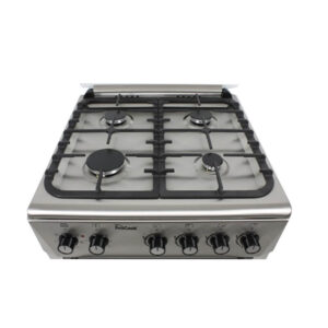 Cuisinière à Gaz PROCOOK TE6640IX 4 Feux 60Cm