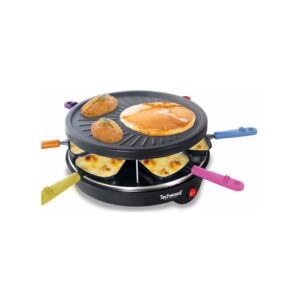 raclette-grill-mini-crepe-techwood-tra-800w-noir