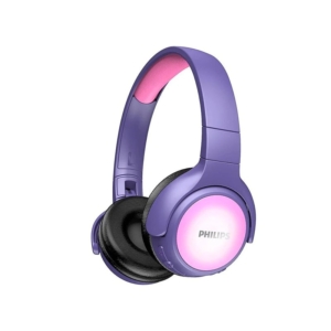Casque-Sans-Fil-Bluetooth-Philips-Kids-Violet-Rose-TAKH402PK-00