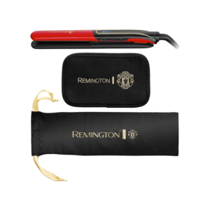 lisseur-remington-s6755-manchester-united-edition-noir-et-rouge