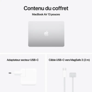 Apple MacBook Air M4 13 pouces 256 Go silver